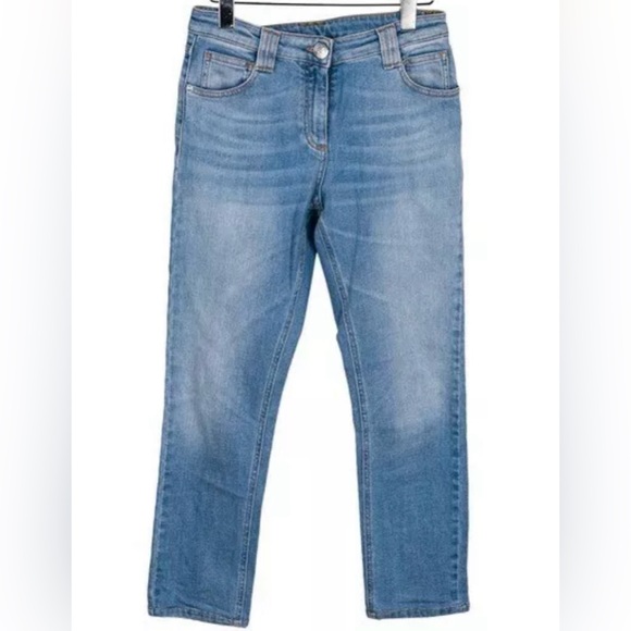 *Balmain* US Sz 6 Midrise Straight Leg Jeans EUC US 28 FR...